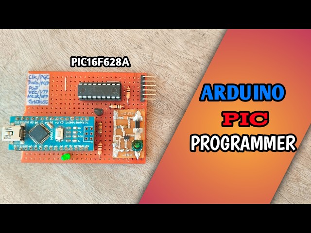 How to make an Arduino PIC Programmer | PIC Microcontroller | @KoppalMechatronics