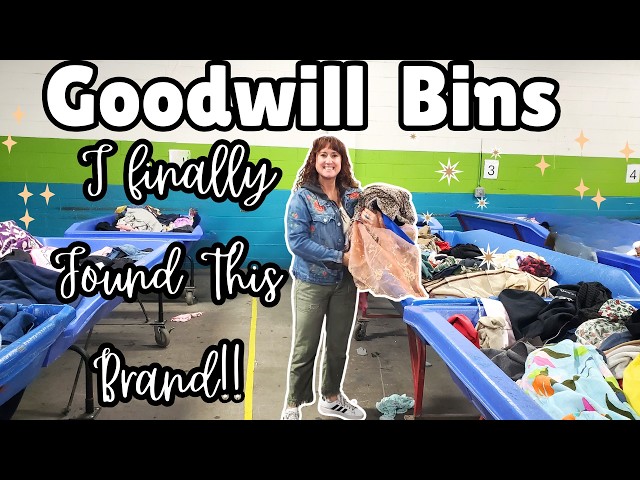 3 Hours. ONE INSANE BRAND Find That Sold Fast! ~  Goodwill Outlet Bins Thrift Haul To Resell