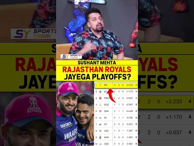 RAJASTHAN ROYALS JAYEGA PLAYOFFS? #rajasthanroyals #playoffs #riyanparag #pointstable #ipl2026