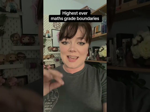 Highest ever maths grade boundaries #alevels2023 #resultsday #resultsday2023 #alevelresultsday2023