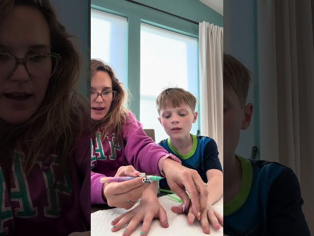 Trying something new for Sawyer 💛