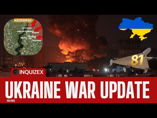 Conflict Intensifies: Ukraine War Update 001 | InquizeX OSINT