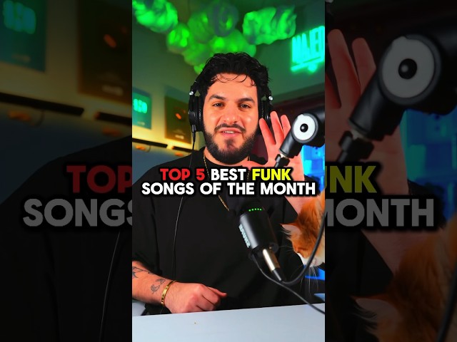 Top 5 best FUNK songs of the month 🔥🏅