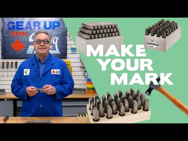 Label Metal Easily with C.H. Hanson Marking Stamps  - Gear Up With Gregg's