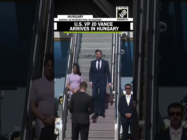U.S. VP JD Vance arrives in Hungary, to back Orban ahead of General Elections