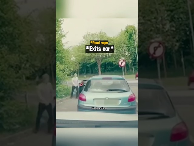 Road Raging Karen Gets Instant Karma