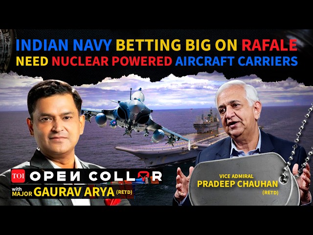 Indian Navy Bets Big on Rafale, Nuclear Aircraft Carrier Next? | Open Collar EP#10