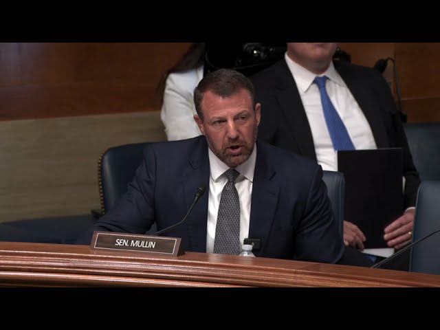 SEN. MULLIN REMATCH with Sean O'Brien | Senate HELP Hearing