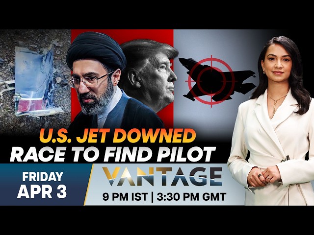 US Iran War LIVE: Iran Claims US F-35 Jet Shot Down, Offers Bounty for Pilot | Vantage on Firstpost
