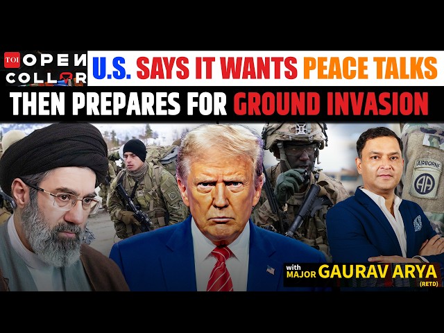 America Calls for Peace, But Prepares to Invade? Iran War Tensions Rise | OPEN COLLAR