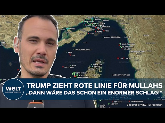 IRAN: Red line for mullahs! Explosive statement from Trump! The USA seems prepared for anything i...