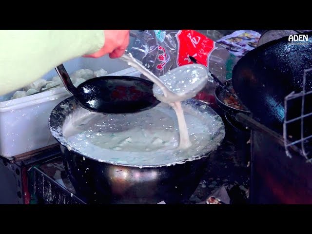 Shrimp Cake - Street Food in China