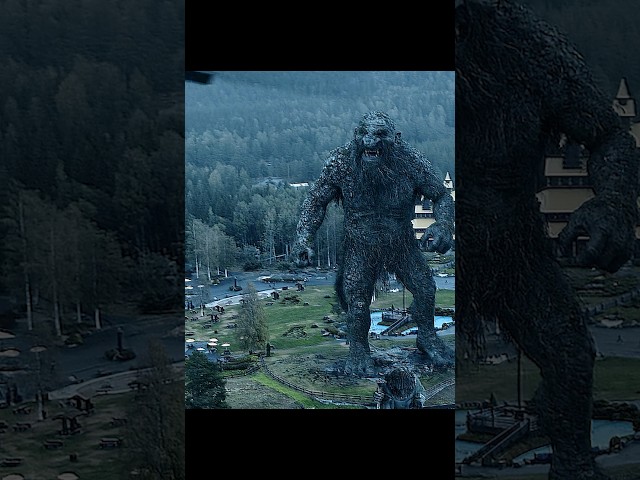 Troll (2022) | The Giant Awakens in the Park, Fights Off Helicopters and Saves a Little Girl