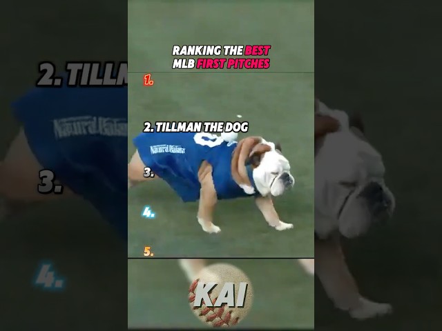 Ranking the Best MLB First Pitches