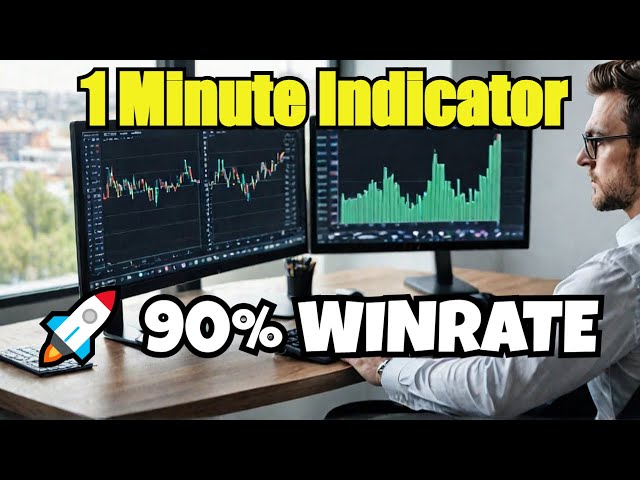 🚀 90% Winrate By Using TRADINGVIEW | BEST BINARY 1M INDICATOR 💥