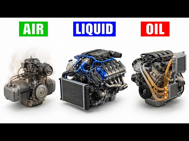 Every Engine Cooling System Explained In 9 Minutes