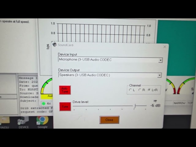 Sound Card Settings for VARA FM ETC. With a Yaesu FT 991A