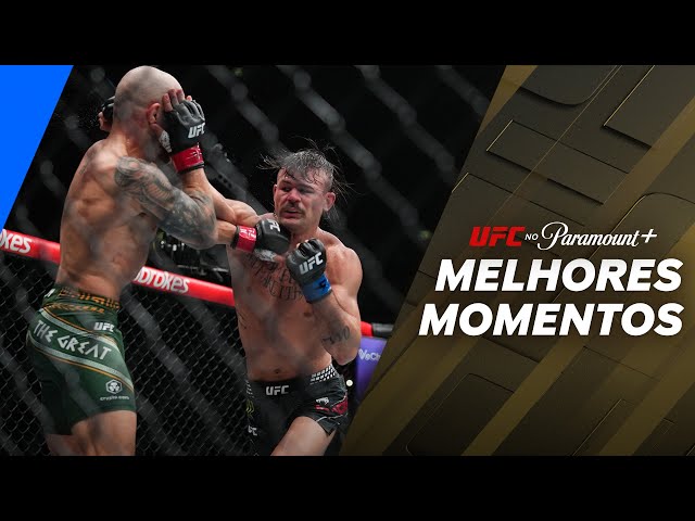 MELHORES MOMENTOS - UFC 325 | Paramount Plus Brasil