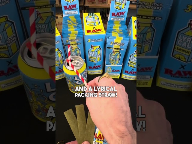 LYRICAL LEMONADE X RAW Terpwraps 🍋