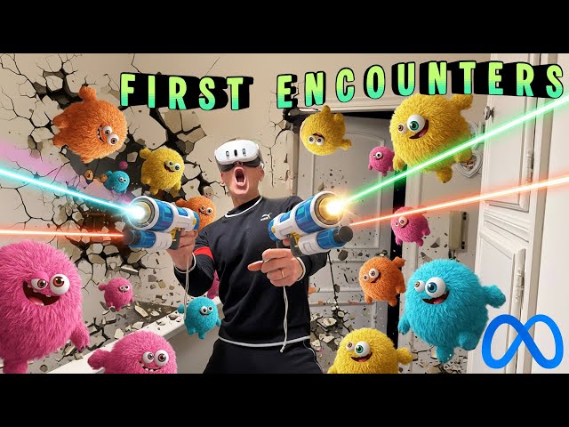 FIRST ENCOUNTERS, full gameplay - BEST VR FREE GAME - META QUEST 3