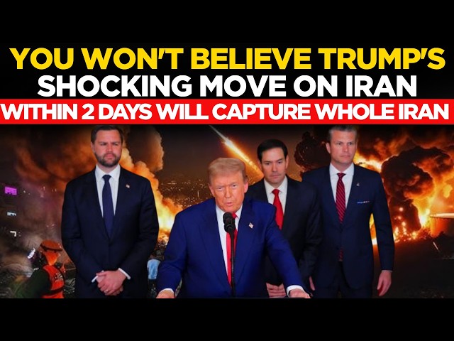 WATCH LIVE: Trump Addresses Nation On Iran Crisis And Military Rescue | Trump Live | US News