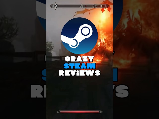 CRAZY STEAM REVIEWS - #skyrim #steam #reviews #gaming #memes