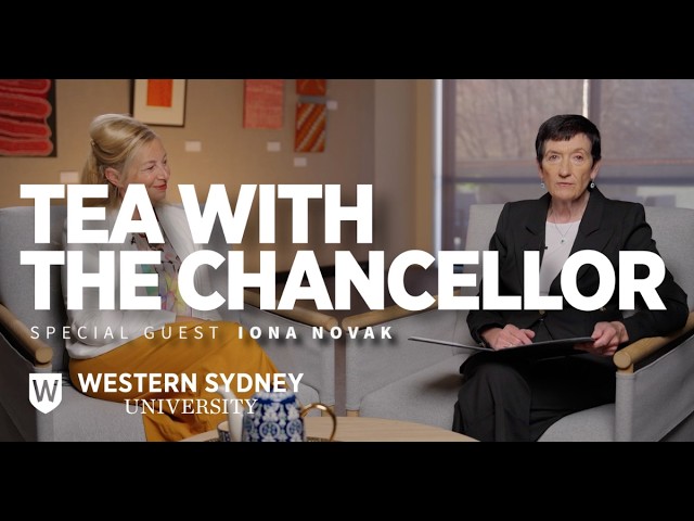 Tea with the Chancellor - Episode 3 Professor Iona Novak