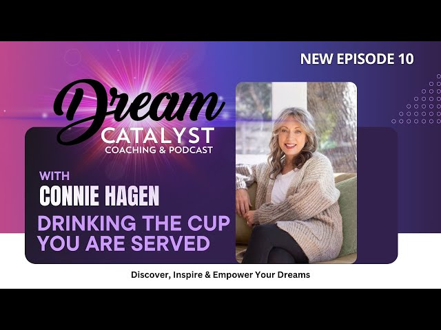 Episode 10 - Drinking the Cup You Are Served with Author Connie Hagen