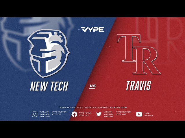 7:00PM - Baseball: Manor New Tech vs. Travis, Game 1