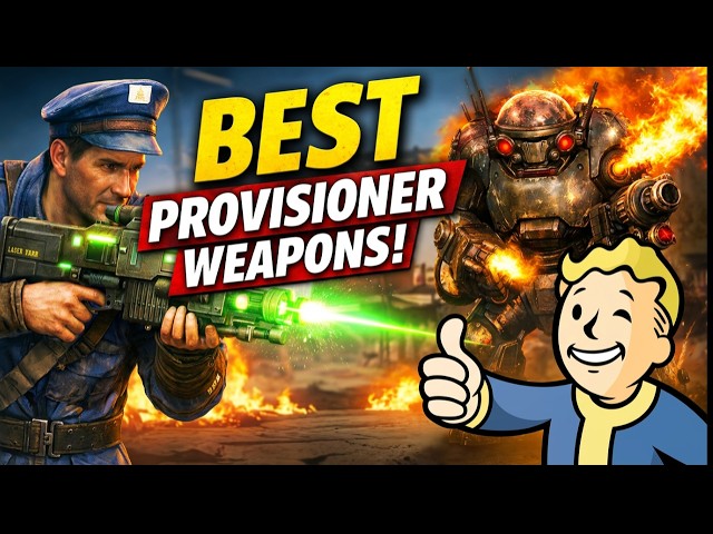 The Best Weapons to Give Provisioners in Fallout 4 (Most Players Get This Wrong)
