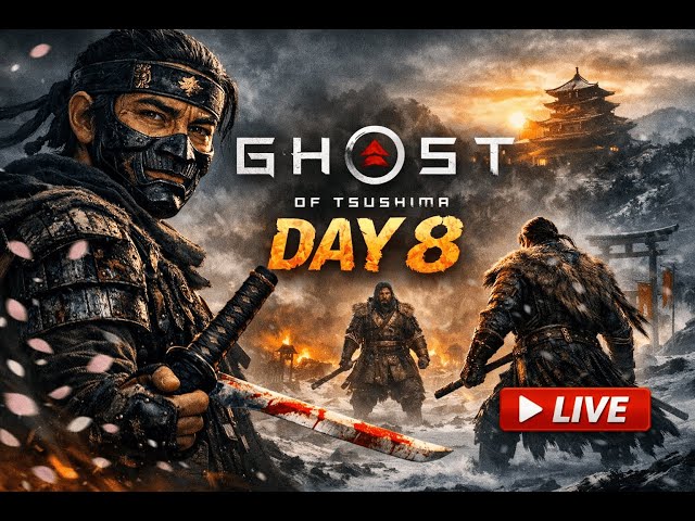 Ghost of Tsushima – Day 8 | Fire and Honor (LIVE)