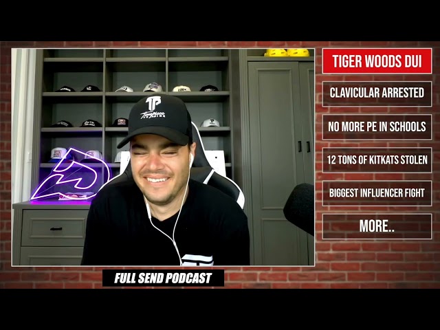 TIGER WOODS' DUI COUNT IS WILD 😂 Nelk Boys Break It Down