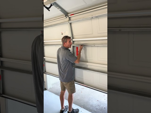 Manually Opening You Garage