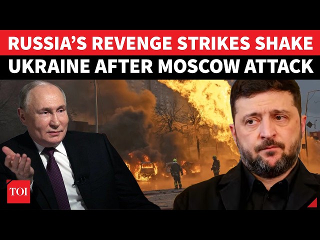 ’420 Drones, 39 Missiles’: Russia’s Revenge Roar QUAKES Kyiv; Poland Scrambles Jets | Watch