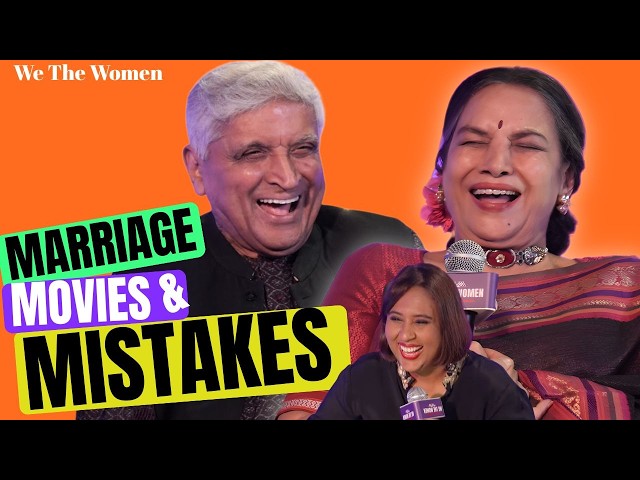 Javed Akhtar & Shabana Azmi Like Never Before !! On Marriage, Movies, Mistakes & More ! Barkha