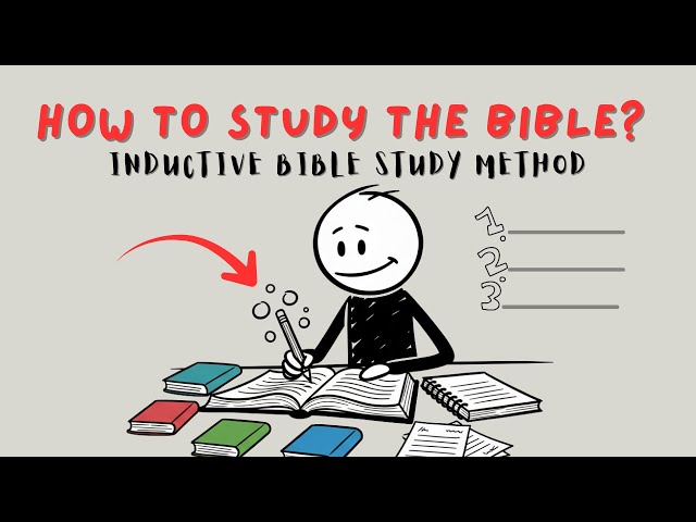 How to Study the Bible and Actually Understand It | Inductive Bible Study Method Explained