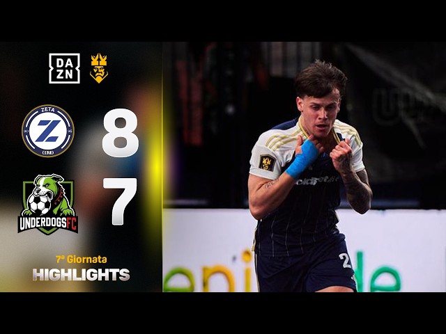 GIACCHINO la decide al matchball: Zeta Como-Underdogs FC 8-7 | Kings League | DAZN Highlights