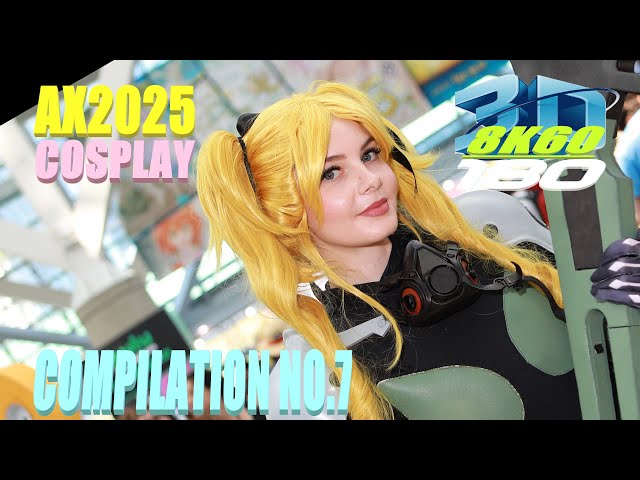 Anime Expo 2025, Cosplay, Compilation No7, Experience 3D VR180, AX2025, アニメエキスポ2025, コスプレコンピレーションNo7