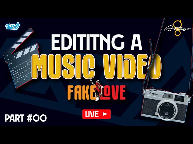 LIVE: Music Video Editing | Creative Process w/ ARTAGO - by Calvin K. Matela