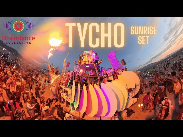 (VR360 Braindance) Tycho Sunrise Set at Burning Man 2025