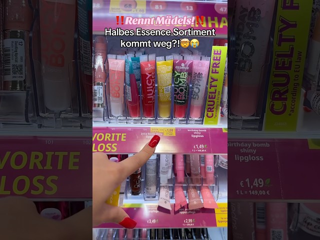 Essence Sortiment AUSVERKAUF?🤯💄Girls rennt zu Dm & Rossmann, alles kommt weg😩 #essence #dm #sale