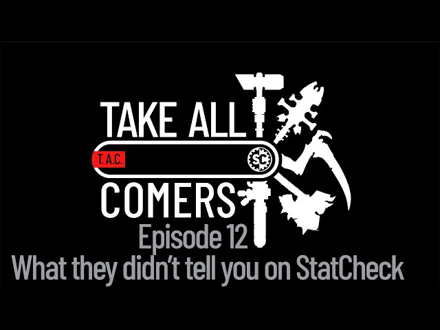 Take All Comers - Episode 12 - What they didn't tell you on StatCheck
