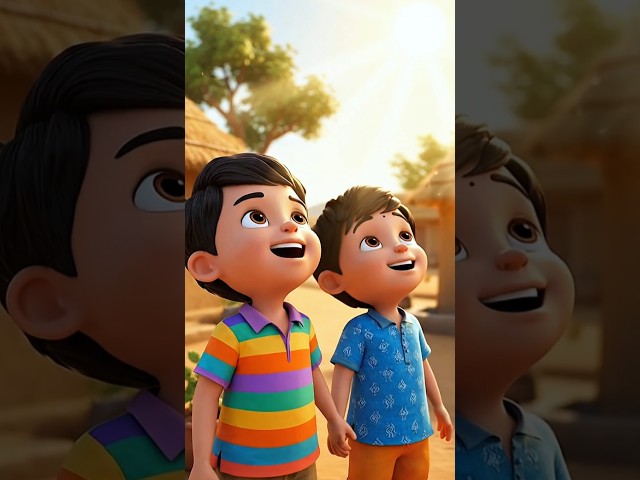 Garmi Aayi | Hindi Rhymes | Kids Cartoon | Shiny Tv #shorts #viral #trending