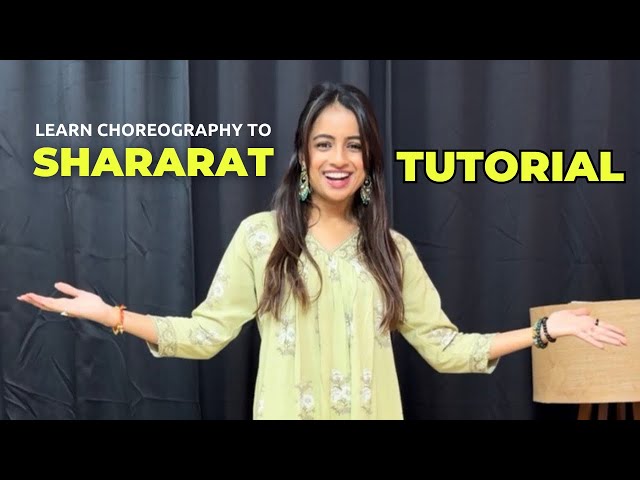 Beginners Dance Tutorial | Shararat - Dhurandhar Choreography by Mithali Shetty
