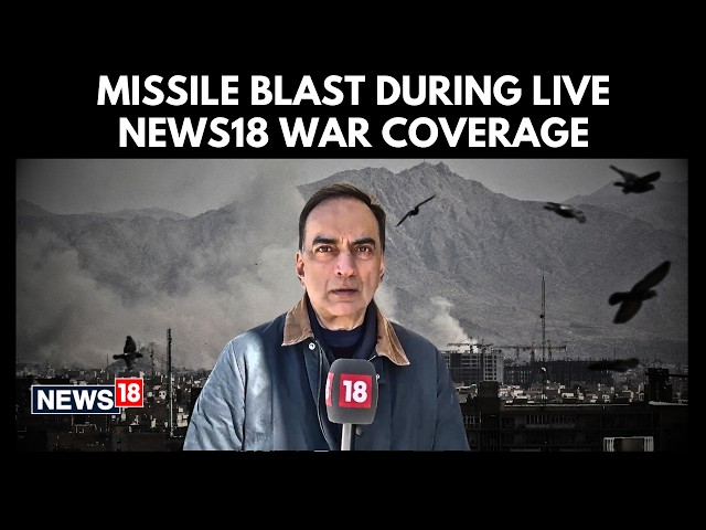 Israel Under Fire | Blast Heard Live | News18 Reports From War Zone | N18G | 4K