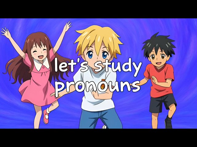 English PRONOUNS through a song 😍 Animated Series 🎤 Interactive English! Fun and easy to remember 😍
