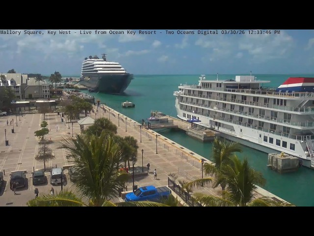 🔴 Cruise Port - Key West, Florida - Live Cam