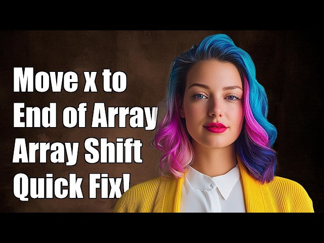 Move x element to the end of an array