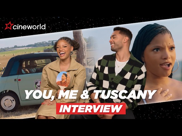 You, Me & Tuscany Interview: Halle Bailey & Regé-Jean Page Test Their Friendship 🇮🇹❤️🍇 | Cineworld