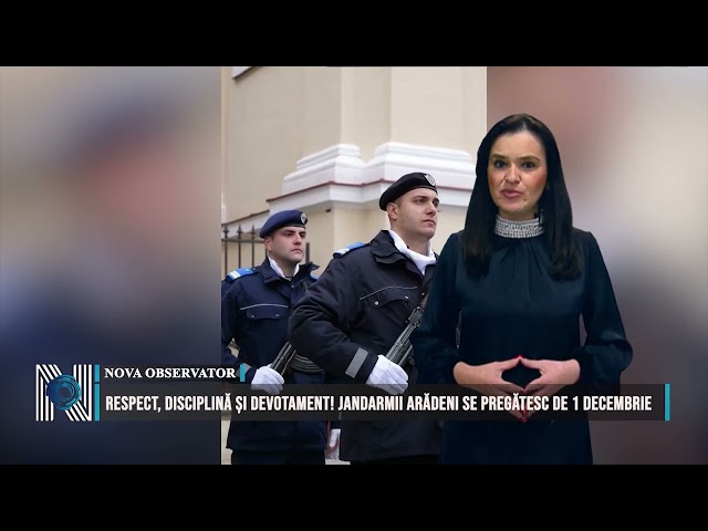 Respect, discipline and devotion! Arad gendarmes are preparing for December 1st